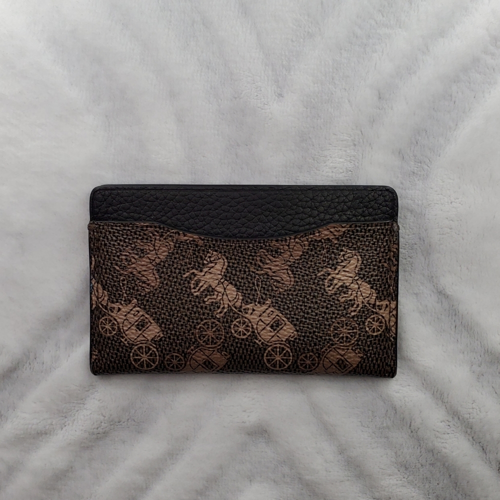 ❌SOLD❌ Coach Horse & Carriage Small Card Case